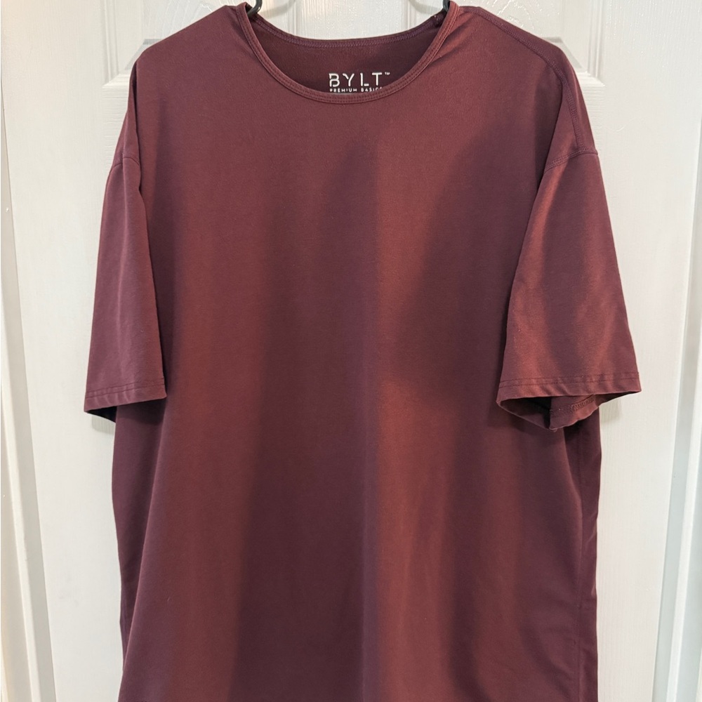 Men's Maroon Bylt Drop Cut 2XL
